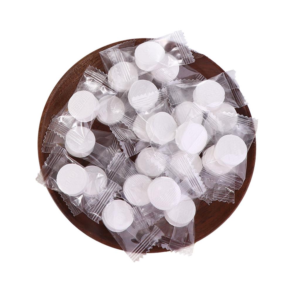 Travel Outdoor Moistened Tissues Face Cleansing Wipes Disposable Compressed Towel Tablets Tissue