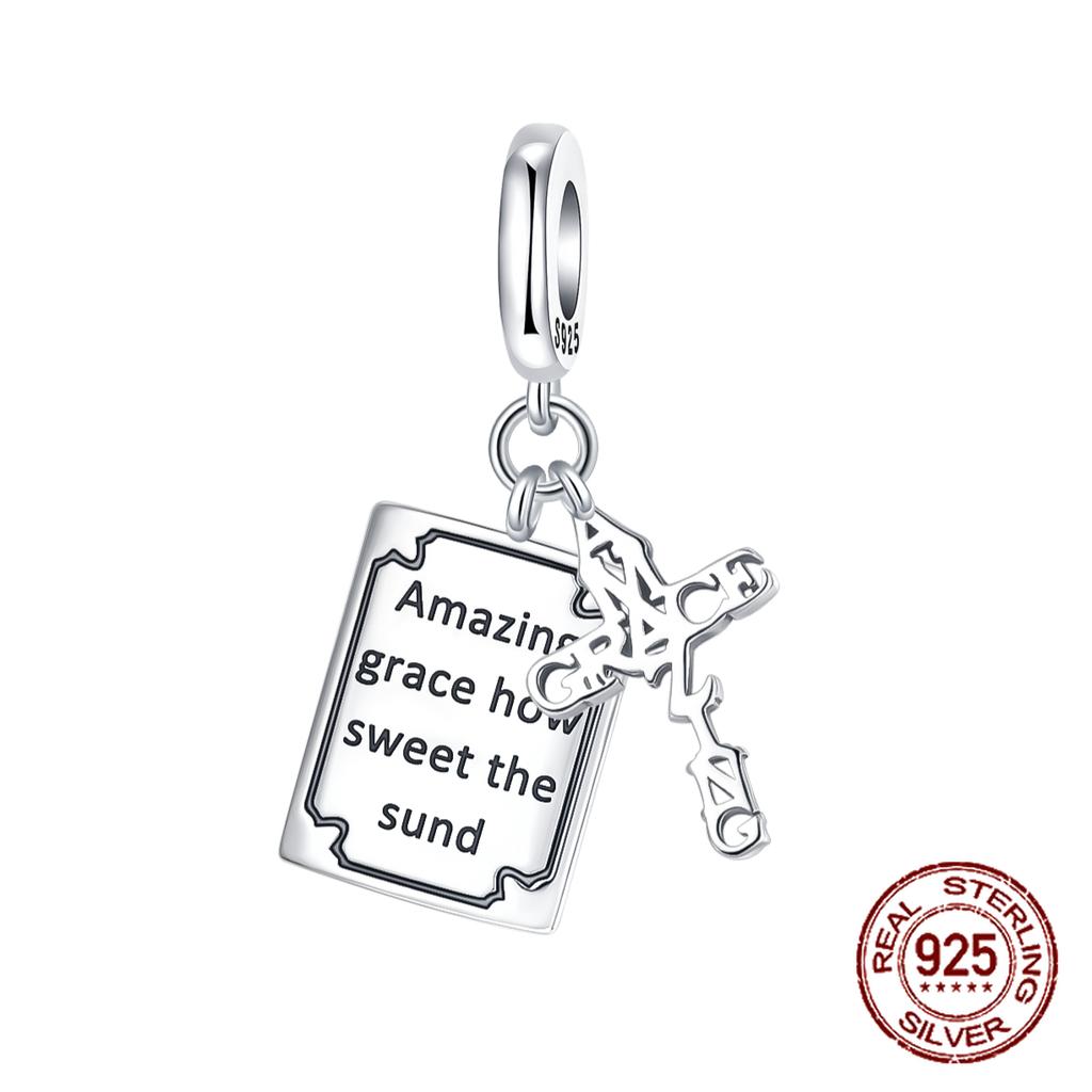 Charms Beads Copper Solid Color Letter Family Forever Tree Of Life Zircon Beads Fit Diy Bracelets Jewelry