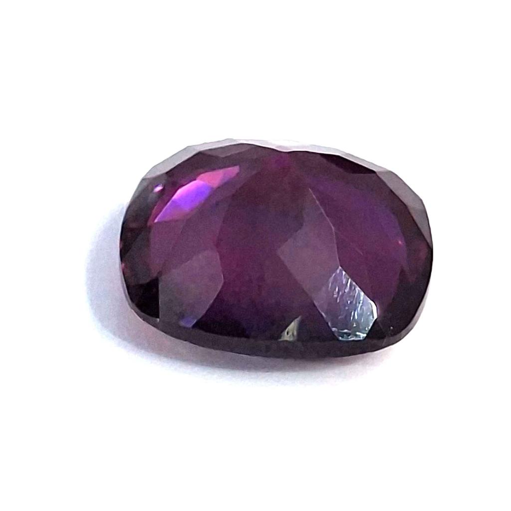 Stunning Rhodolite Garnet Natural Cushion Cut 11-13 Ct Certified Loose Gemstone