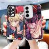 Anime Character Power CSM Plating Phone Case For Samsung A17 A07 A37 A57 A16 A56 A15 A55 A14 A54 A13 A53 A26 A36 A25 A35 A24 A34