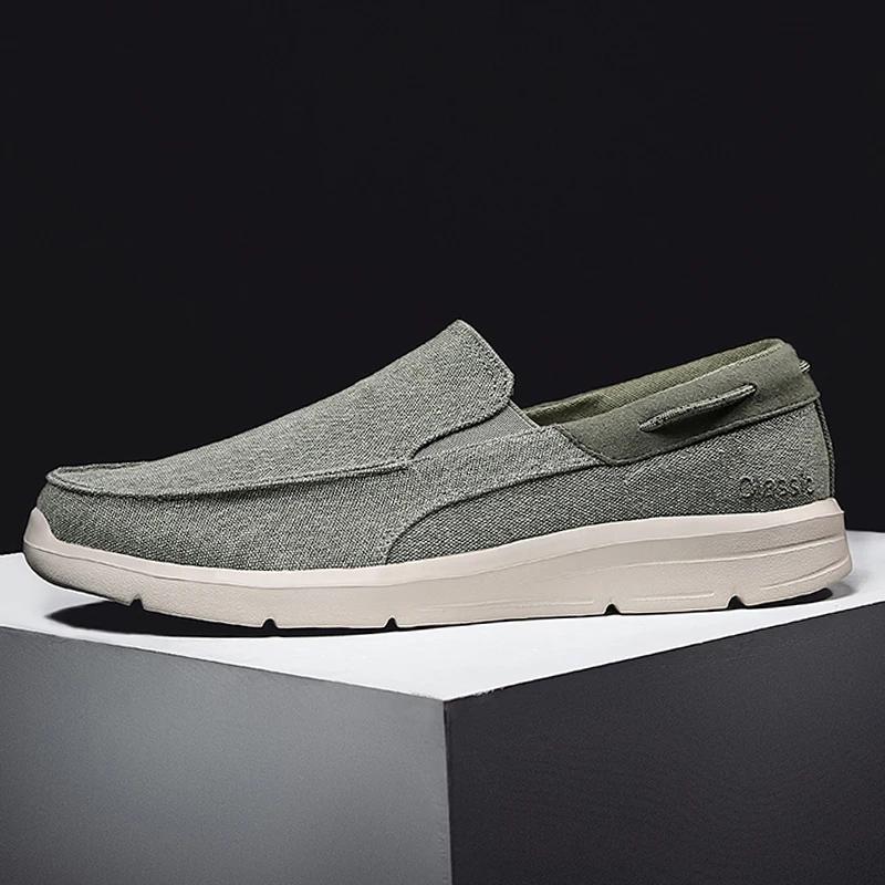 Loafers for Men Shoes Autumu Men Canvas Shoes Classic Leisure Shoes Comfortable Breathable Sneakers for Men Loafers