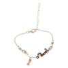 Handmade Dachshund Charm Bracelet Playful Dachshund Dog Bracelet Accessory Elegant Wrist Chain Charm for Pet Fans