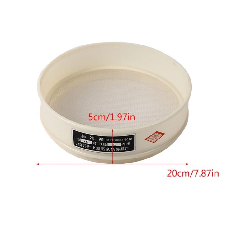 Nylon Mesh Strainer Sieve Food Filter Strainer Sifter Round Powder Bean Filter Sieve Screen Shakers Sifter Easily Clean