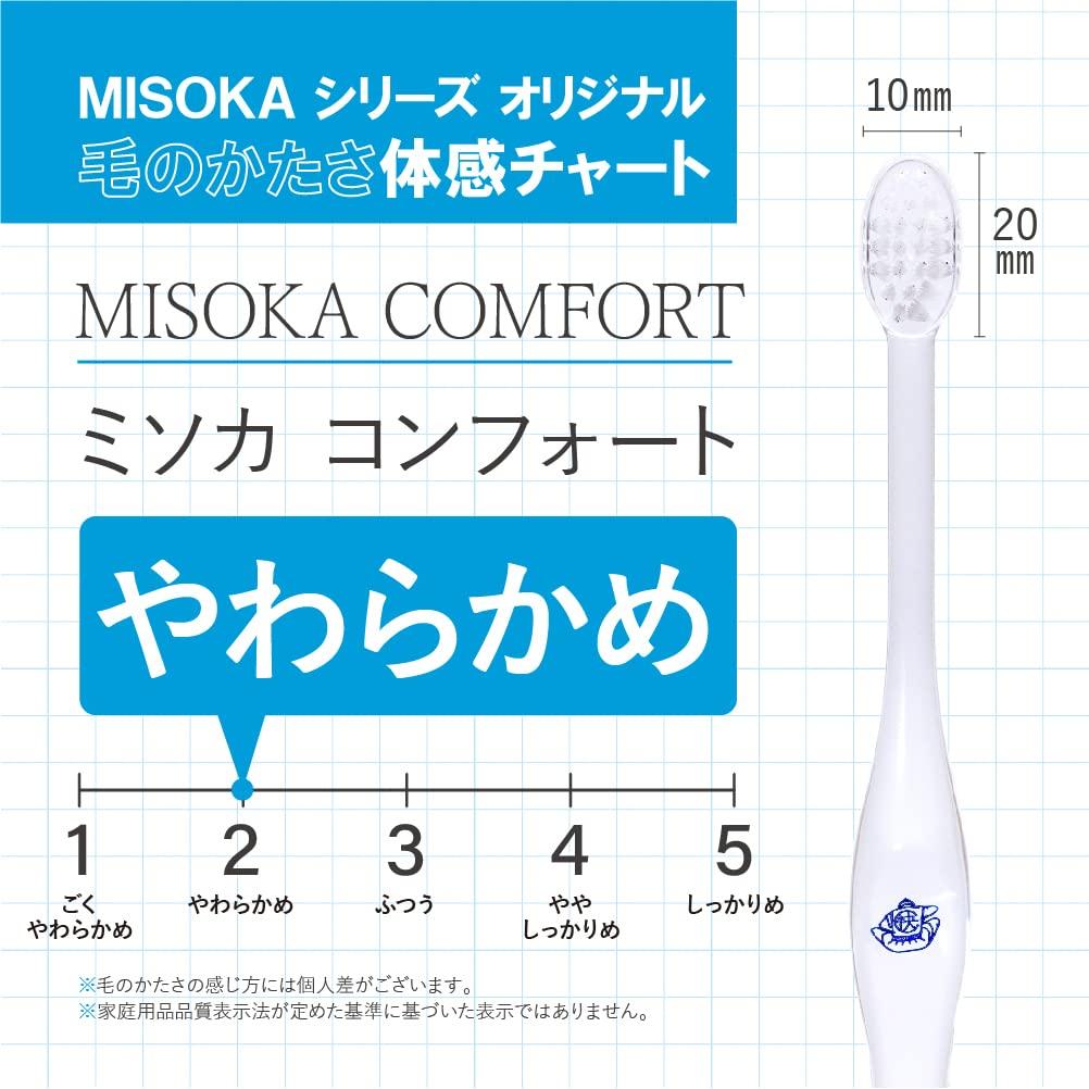 Official MISOKA COMFORT Tapered Bristles Made In Japan Using Scientifically Evidenced Technology from University Enhance Your Everyday Life with