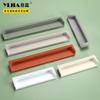 Invisible Zinc Alloy Buckle Handles Modern Design Cabinet Wardrobe Door Embedded Pull Drawer Knob Furniture Hardware