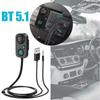 Wireless Bluetooth 5.1 Transmitter Receiver Car Music Audio 3.5 Mm Aux Adapter