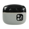 Automatic Electric Nail Clipper 2-In-1 Baby Nail Trimmer with LED Light Kids Adults Seniors Manicure File Fingernail Cutter Polisher Grinder