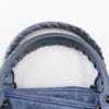 Balenciaga The Twiggy Handbag 145964 2WAYShoulder Blue Leather Women Used