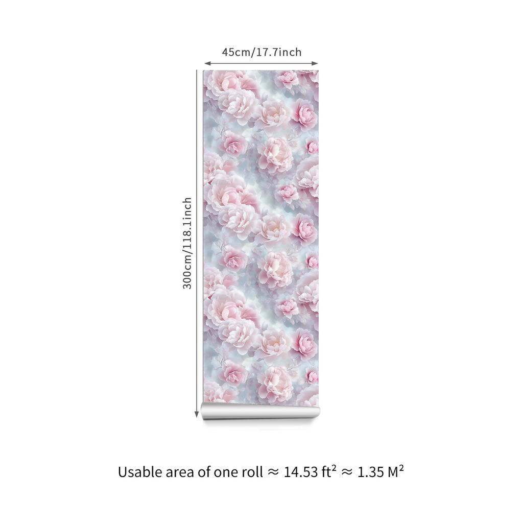 45X300Cm Selbstklebender Wandaufkleber Tapete Kunstmuster Heimdekoration Küche Wohnzimmer Wasserdicht Und Ölfest PVC-Tapete