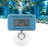 Aquarium Thermometer LCD Digital Waterproof Fish Tank Thermometer with Suction Cup for Water