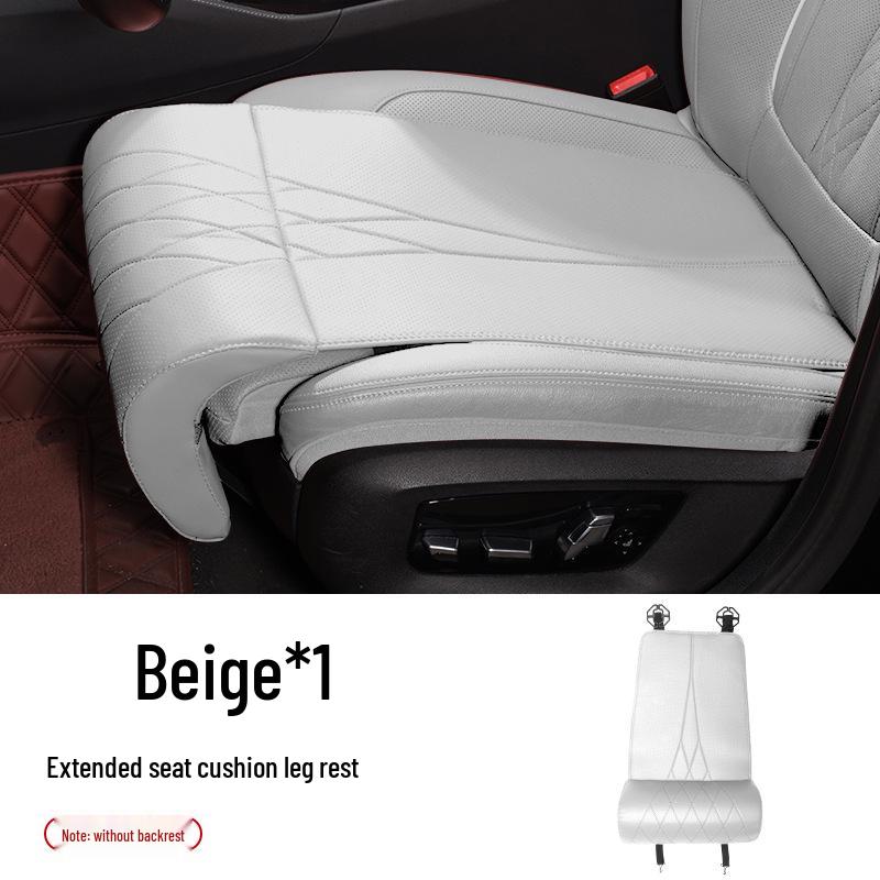 Universal Car Seat Cushion with Leg Support - All-Season, Driver & Passenger Use