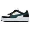 CA Pro White Black Green Unisex Sneakers 386083-05