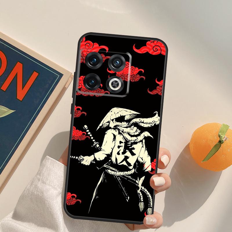 Japanese Samurai Warrior Case For OnePlus 15 13 12 11 13R 12R 10T 8T 13T OnePlus Nord 5 CE 3 2 4 Lite N20 N30 Cover