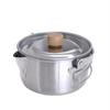 1l Multi kempingová konvice Nerezová konvice Open Fire Outdoor Camping Vyrobeno v Japonsku Nádobí Tsubame Sanjo Solo Horolezecký vařič voda