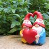 1 Liebespaar Zwerg, Valentinstagsgeschenk/Dekorative Wohnkultur, Harzhandwerk