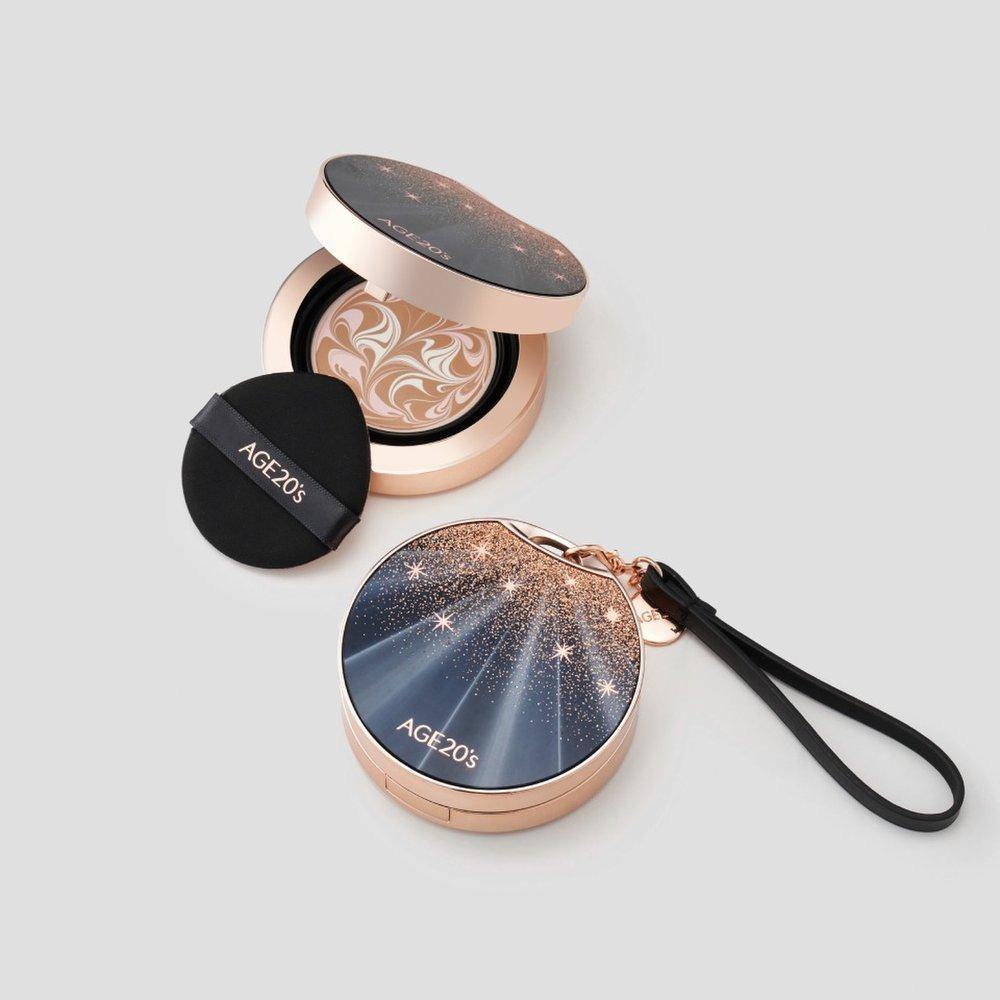 Age 20's Essence Cover Pact Black Gold Edition (No. 23)