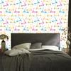 Wallpaper Colorful Scooters with Stars for Living Room and Bedroom 50x1000