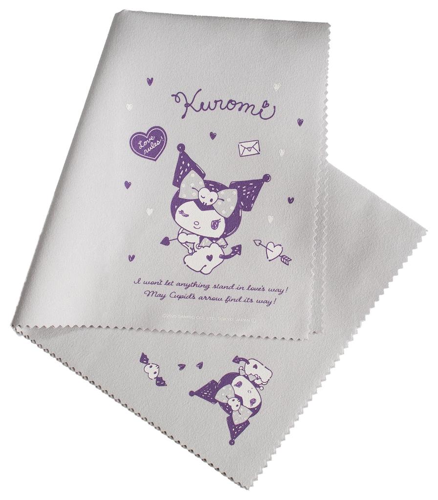 Nonaka Polishing Cloth Sanrio Characters 'Kuromi' Cupid