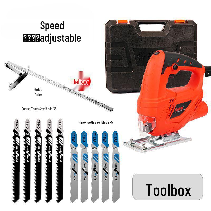 Industrial-Grade Multifunctional Reciprocating Scroll Saw - Electric Woodworking Jigsaw