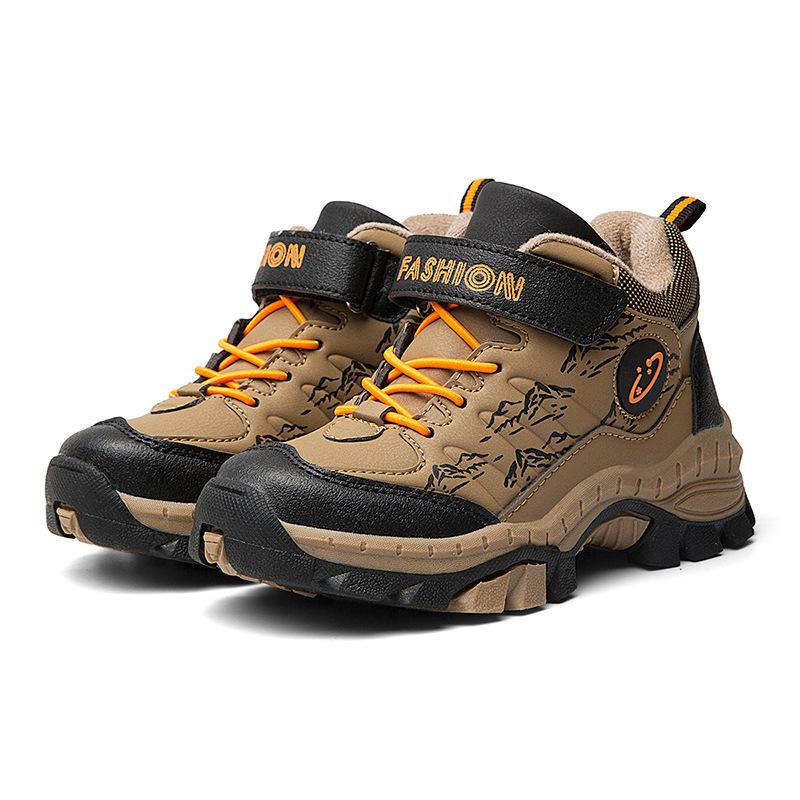 Kinder Baumwolle Schuhe Winter Neue Jungen Gepolsterte Turnschuhe Jungen Stiefel