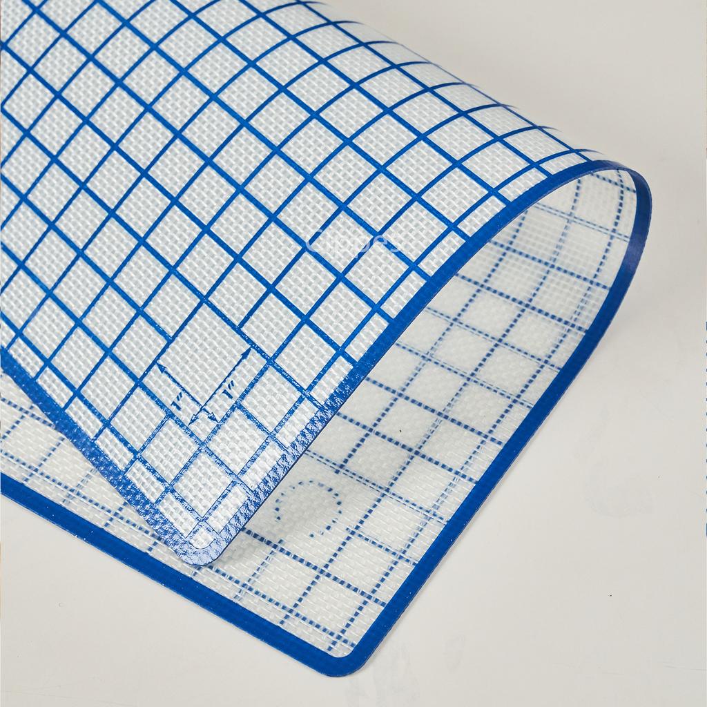 Silicone Baking Mats for Oven, 8 X 12inch Reusable Non Stick Heat Resistant Bakeware Sheets Liner with Plaid Pattern, for Cookie