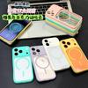 Applicable To Apple Second Change 11PROMAX Large Window Mobile Phone Case Acrylic iPhone11/11 Magnetic Two-color Case