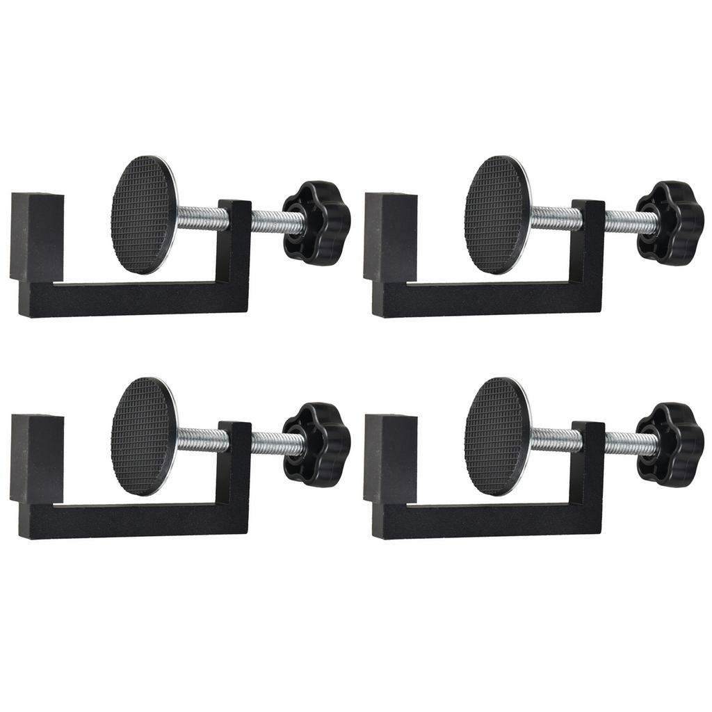 4 stk Universelle C-klemmer 10-57mm Reversert Trearbeids C-klemme Justerbar Bordklemme Vanlige Skrivebord Fikseringsverktøy