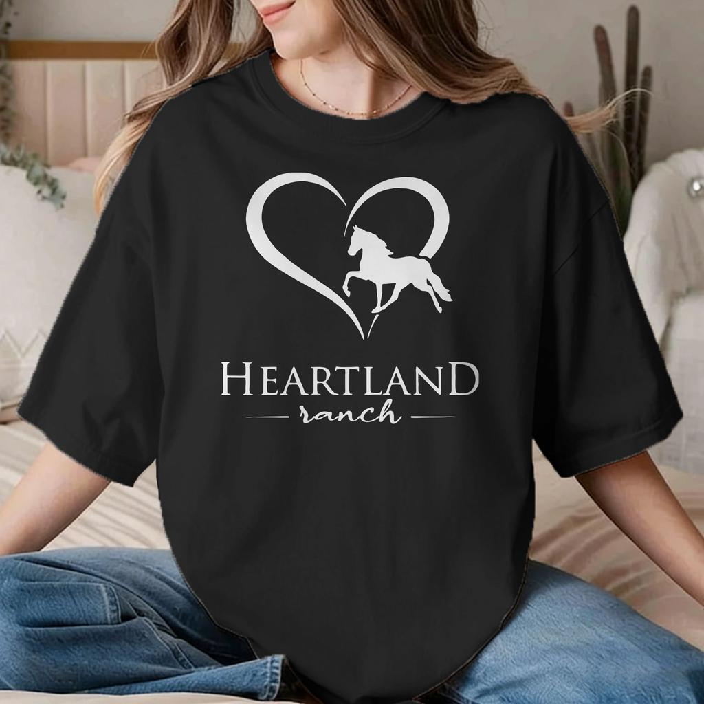 Animal Horse TShirts for Unisex Unisex Equestrian Race Racing Pure Cotton Tee Shirt Crewneck Short Sleeve T Shirt Unique Clothes