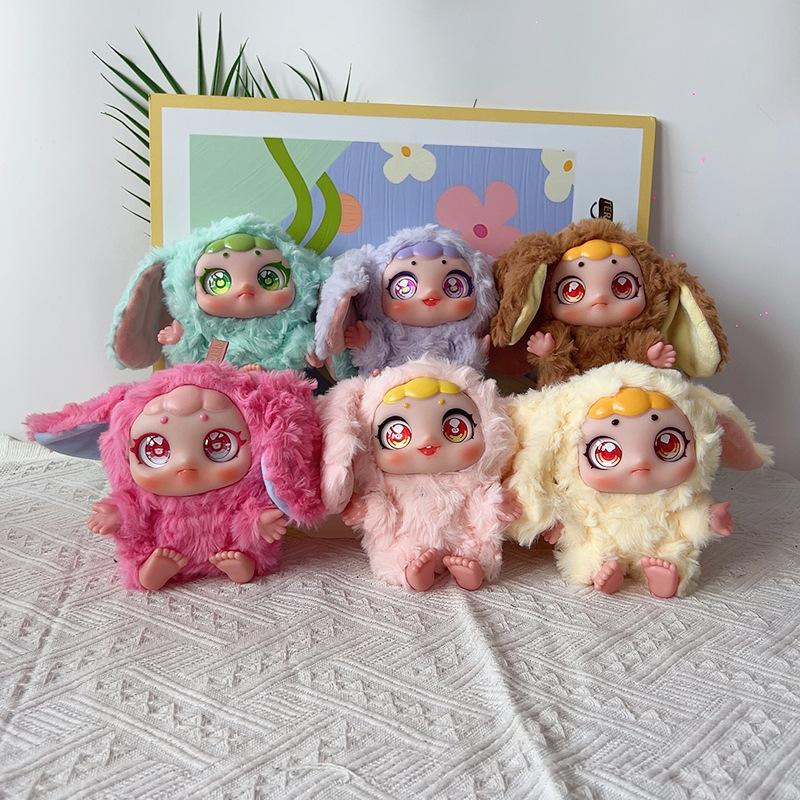 Klebreis-Serie Plüschfigur Blindbox Kreative niedliche Puppe Tide-Play Geschenk Schlüsselanhänger Taschenanhänger