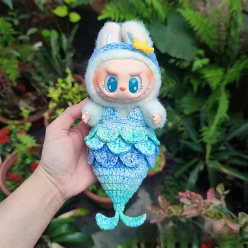 Cute Mermaid Double Cherry Set For 17cm Ropa Labubu 3.0 Big Into Energy Series Fashion Doll Clothes Ropa Labubu V2/V3