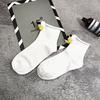 3d three-dimensional big eyes cute cartoon candy color women's cotton tube socks