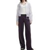 FILA Original Comfortable Straight Leg Wide Leg Casual Pants Women bottoms Purple F51W529602F-DP