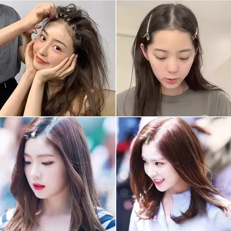 Lange Haarspangen für Frauen Mädchen Flauschiges Haar Make-up Pony Haarfixierwerkzeuge Haarnadeln Haarspangen Mode Haarschmuck