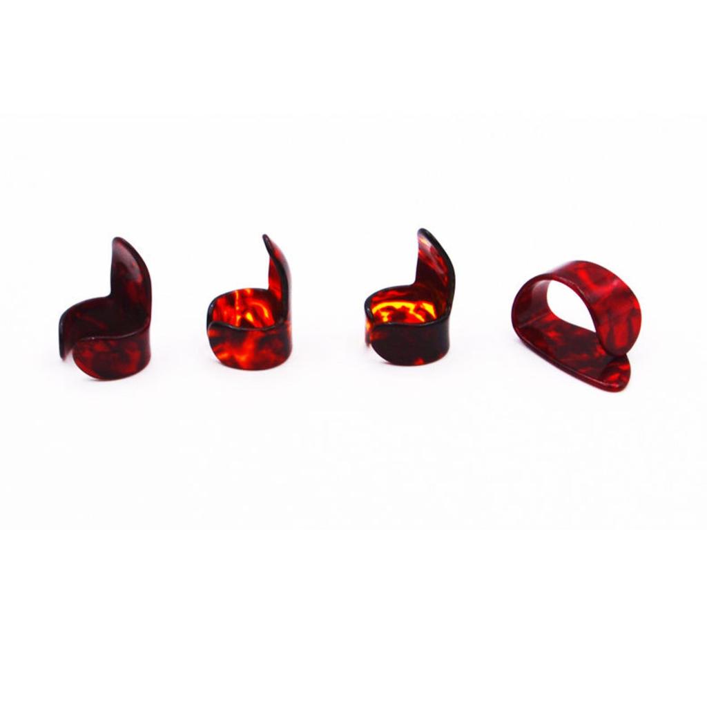 Celluloid Guitar Thumb Pick Right Finger Cover Fingerstyle Guitar Pick Thumb Index Finger Pick Optional Wholesale