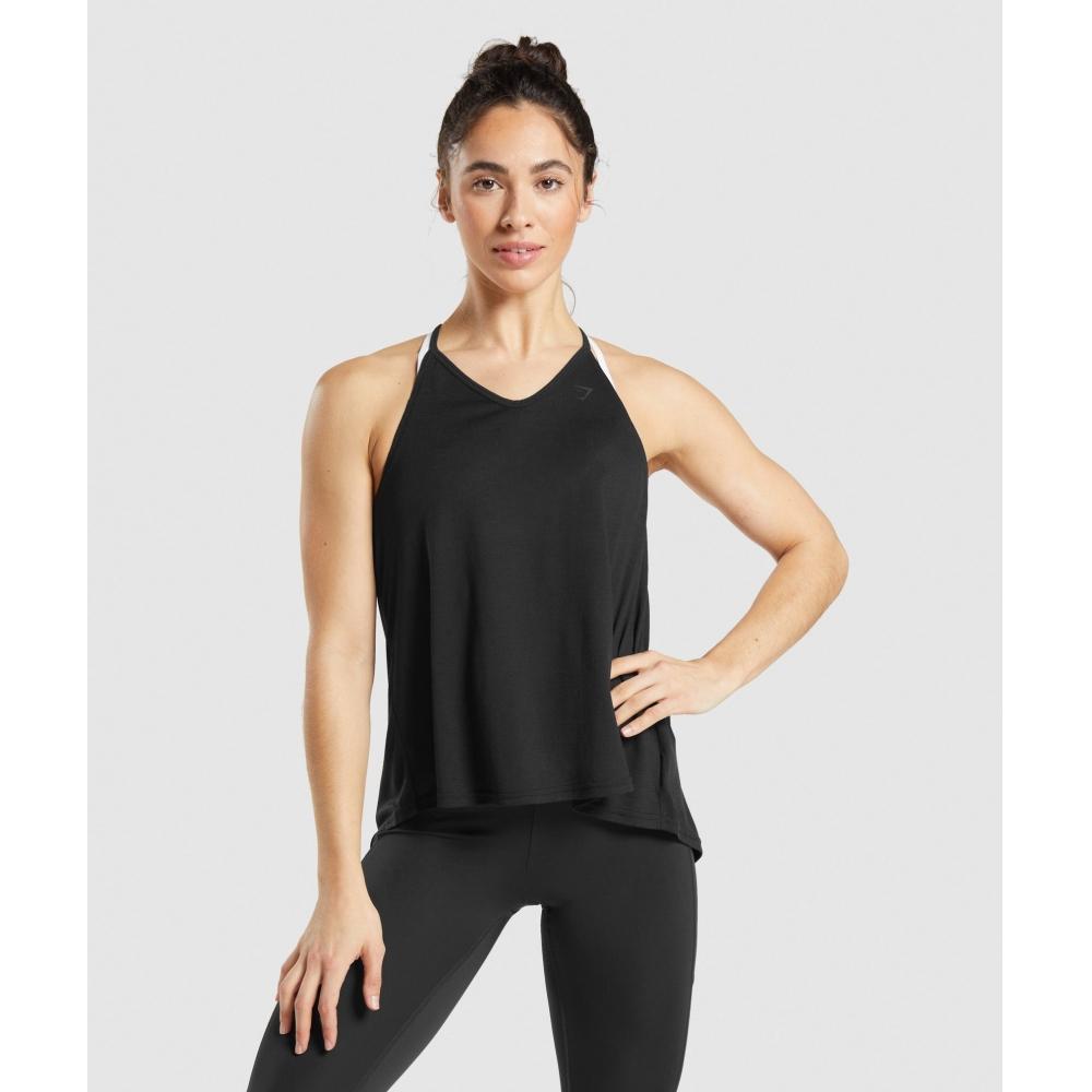 

Gymshark Супермягкий танк черный B4A8I BBBB