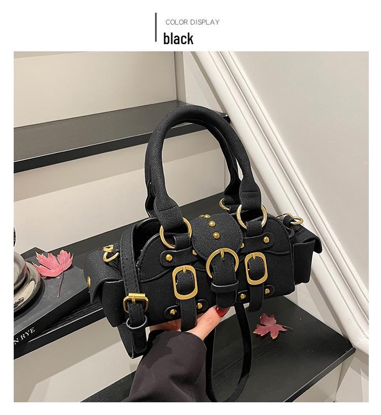 Niche Design Large Capacity Women's Crossbody & Shoulder Handbag - Autumn/Winter 2025, European & American Style