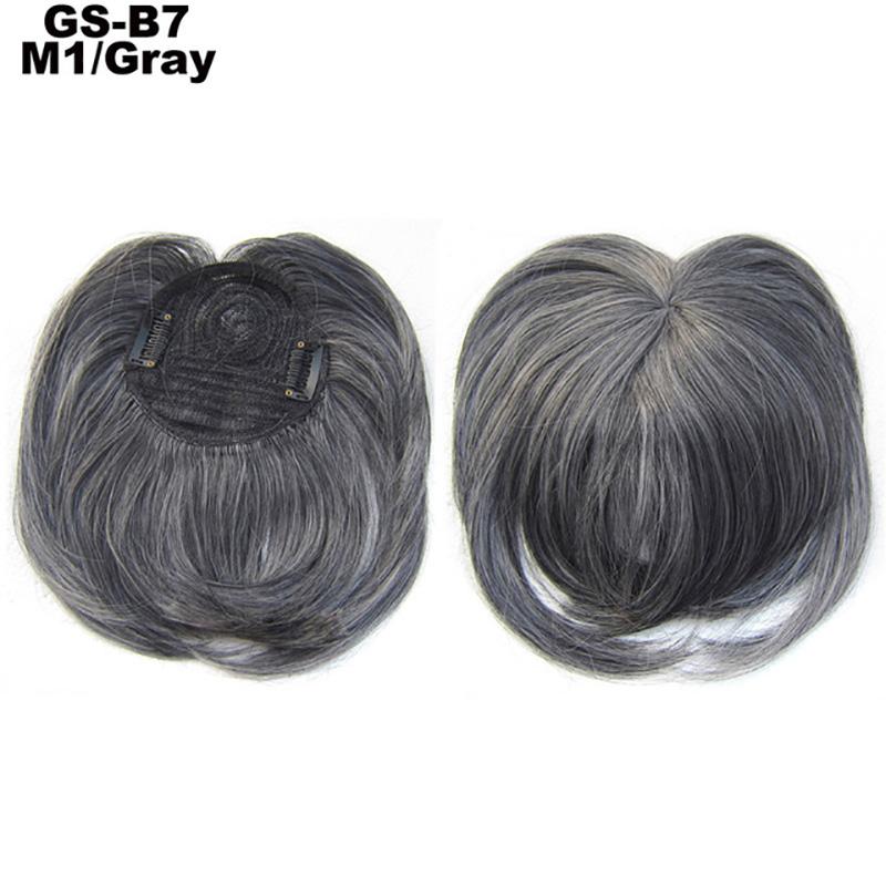 Hair Bangs Blunt-Bang Clip On Hair Extension False Fringe Women's Hairpieces