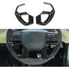 Carbon Fiber Steering Wheel Cover Molding Trims Accessories for Toyota Tundra 2022+ Sequoia 2023+ Tacoma 2024+ 4Runner 2025+