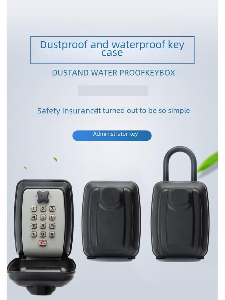 Waterproof Anti-Theft Key Code Box for Hotels and Homestays