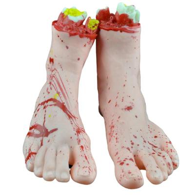 Adereços de Halloween Simples e Delicados Medo Suprimentos para Festa de Feriado Adereços de Corpo Podem Ser Usados Repetidamente Filmagem de Cinema e Televisão