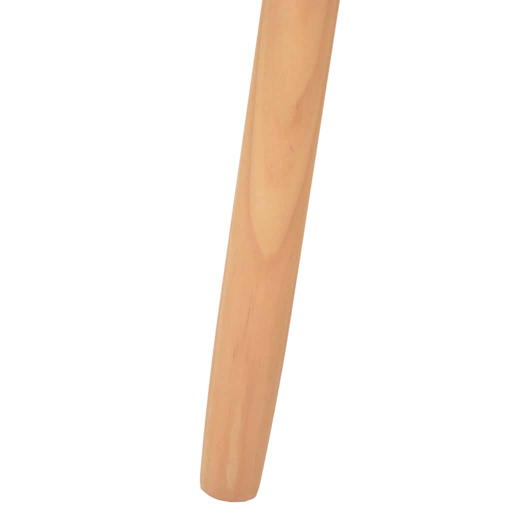  Coffee Table Set, 2 Pcs, White, Solid Pine Wood