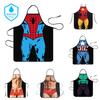 Marvel Cosplay Aprons Sexy Funny For Men Women Kitchen Cooking Baking Props