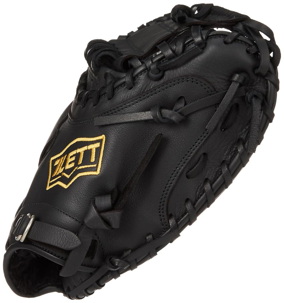 ZETT Litex Catch Black BSCB56912L Baseball/Softball Mitt, Right-Handed Throw, (1900),