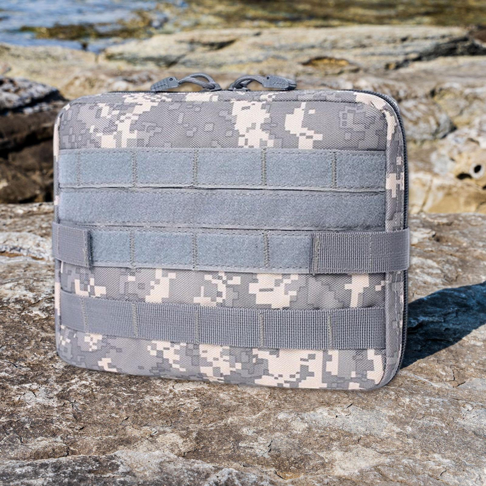 

Waist Bag Sturdy Multipurpose Compact Pouch for Backpacking Climbing Cycling Blue Gray