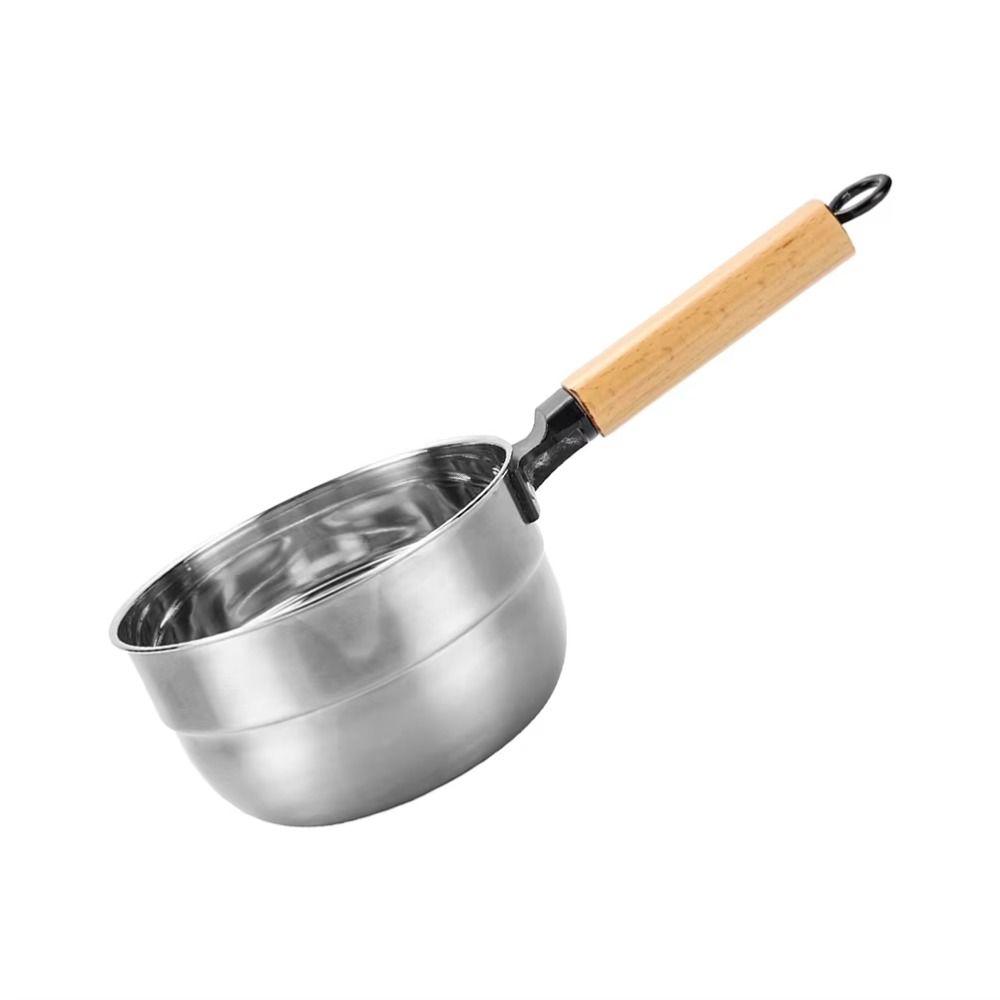 304 Stainless Steel Soup Ladle Multipurpose Water Spoon Small Saucepan Water Scoops  Household