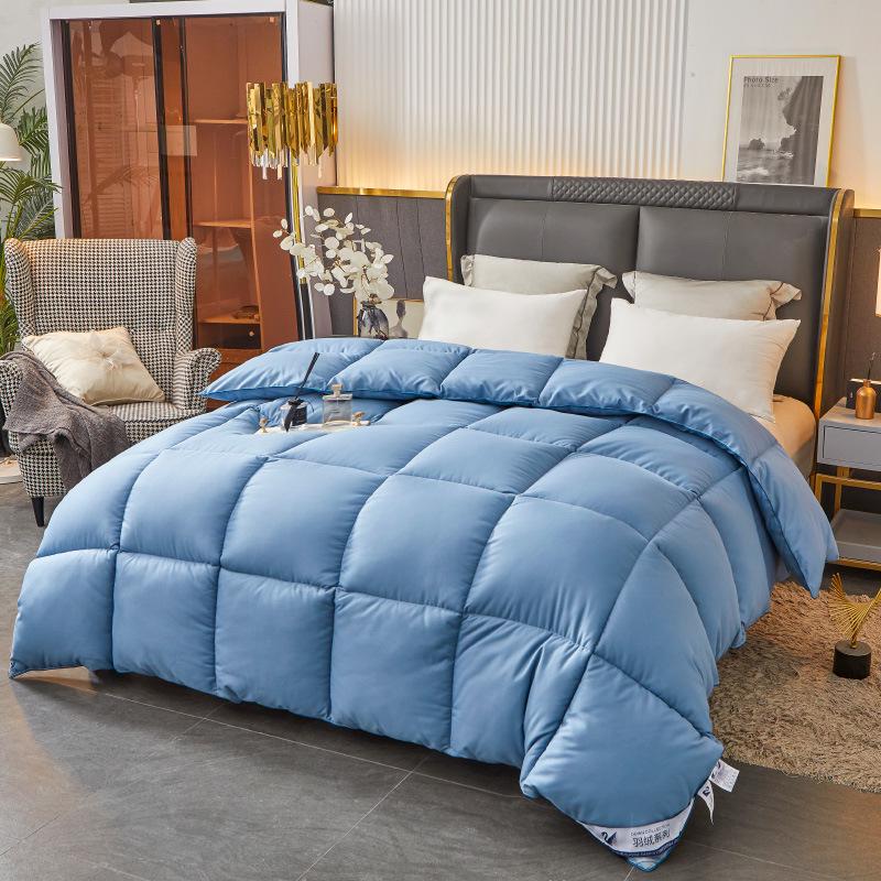 Luxury Pure Cotton Down Velvet Quilt – Thickened for Winter, Ideal for Five-Star Hotels, Perfect for Spring and Autumn