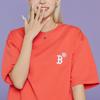 New MLB Set-in Sleeve T-Shirt Unisex Red 3ATSL6023-43RDL