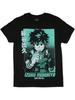 My Hero Academias Men's Izuku Midoriya One For All Adult Anime Graphic Print T-Shirt