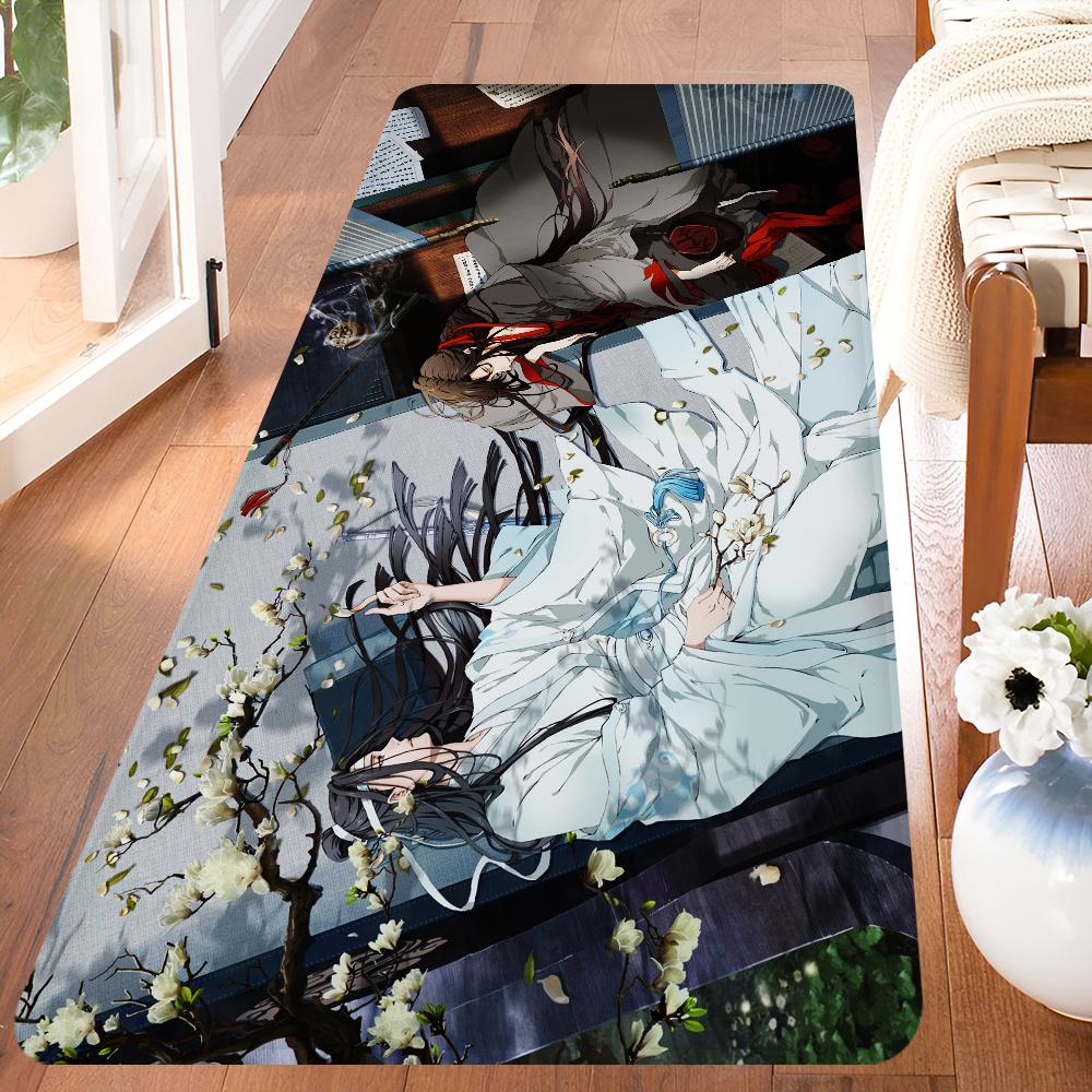 Mo Dao Zu Shi MDZS Anime Floor Mat Cheaper Anti-slip Modern Living Room Balcony Printed Bedside Mats
