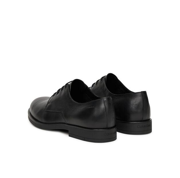 Ankle Boots Calvin Klein Flex Dress Derby 4Holes Lth HM0HM01895 Black